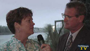 Cathy Honeycutt and Bill Norman at Dynamites at Dock Holidays