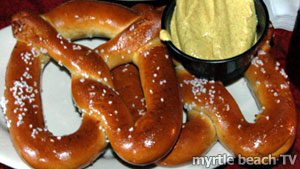 warm soft pretzels